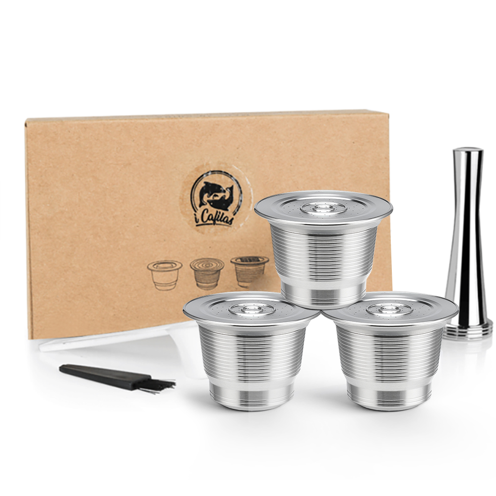 Coffee Equipment Wdt - Cápsula de café reutilizable Nespresso, filtros