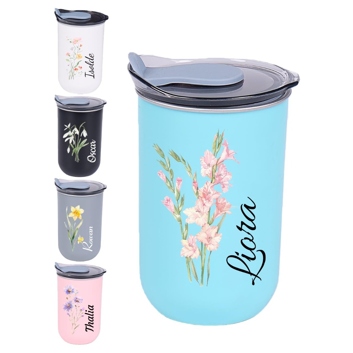Coffee Equipment Logo - Vaso de Vino Personalizado de Acero