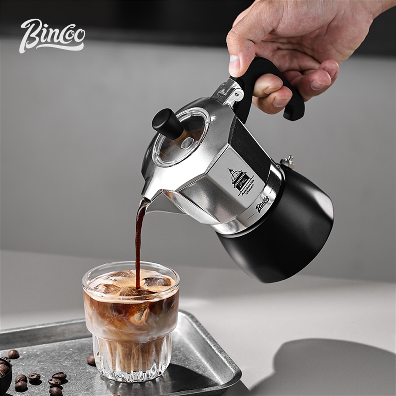 Coffee Equipment Wdt - BINCOO Olla Moka de doble válvula,
