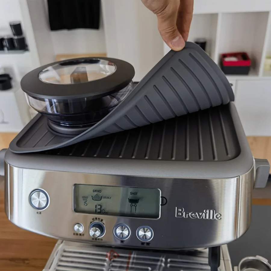 Breville Espresso Bes870 - Tapete de café de silicona para