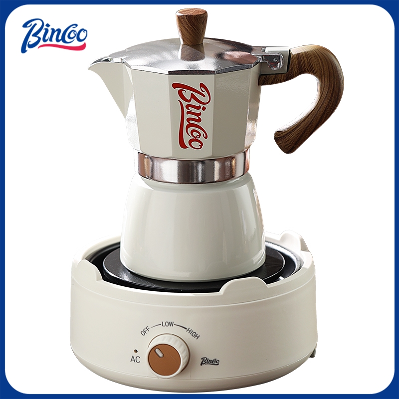 Coffee Equipment Wdt - Bincoo Moka Pot y Estufa Eléctrica
