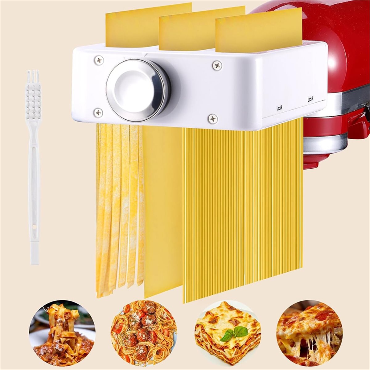 Kitchenaid Mixer Hand Mixer - Accesorio para hacer pasta 3 en