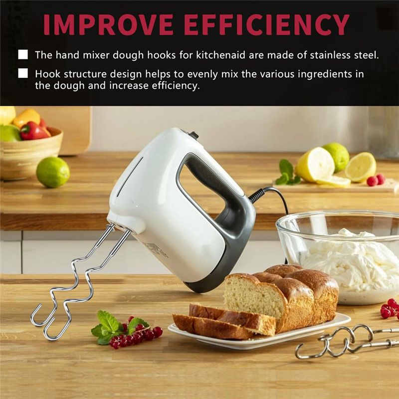Gancho para amasar A23E para b - Kitchenaid Mixer Hand Mixer reseña y precio