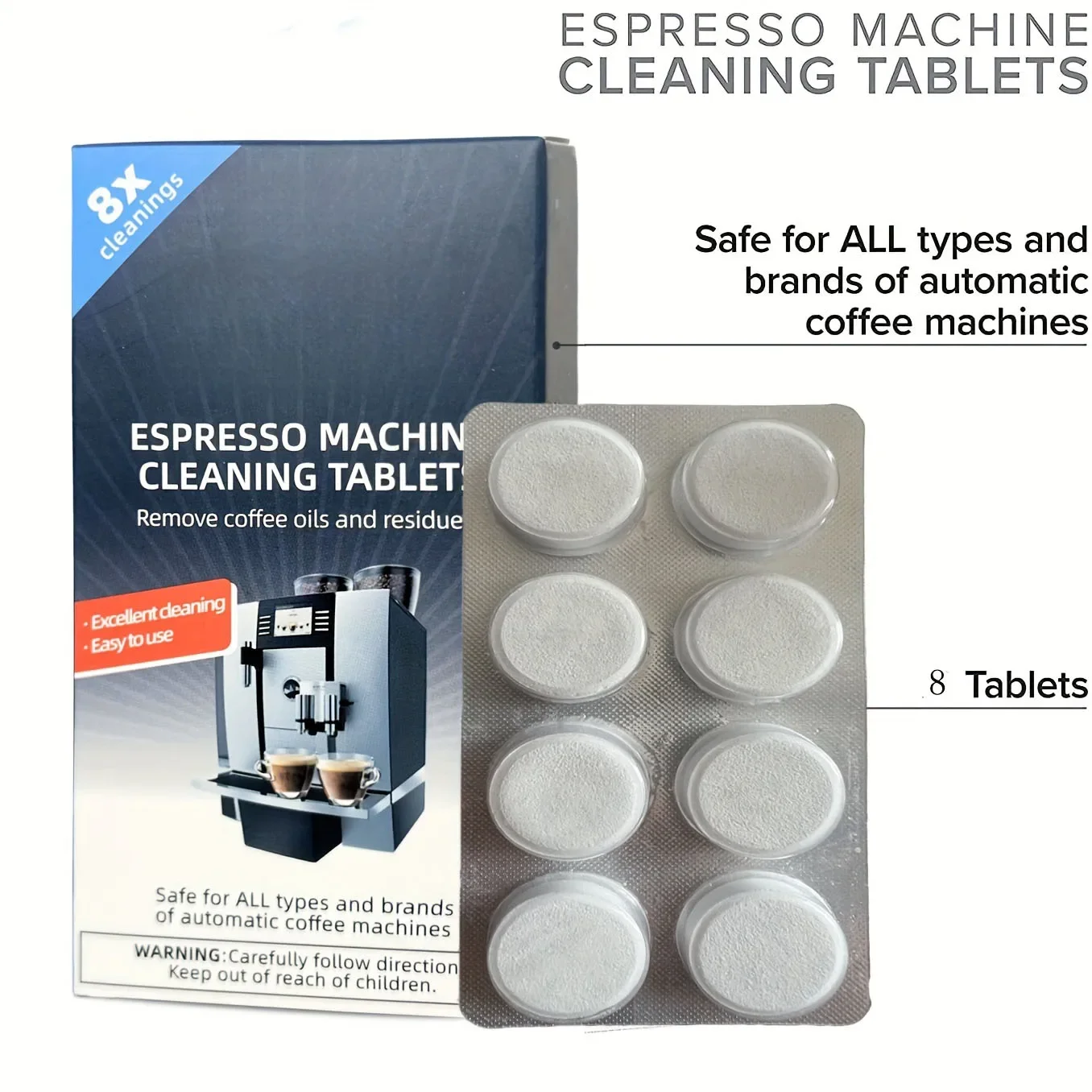 Tabletas de Limpieza para Máqu - Backflush Tablet Cleaner reseña y precio