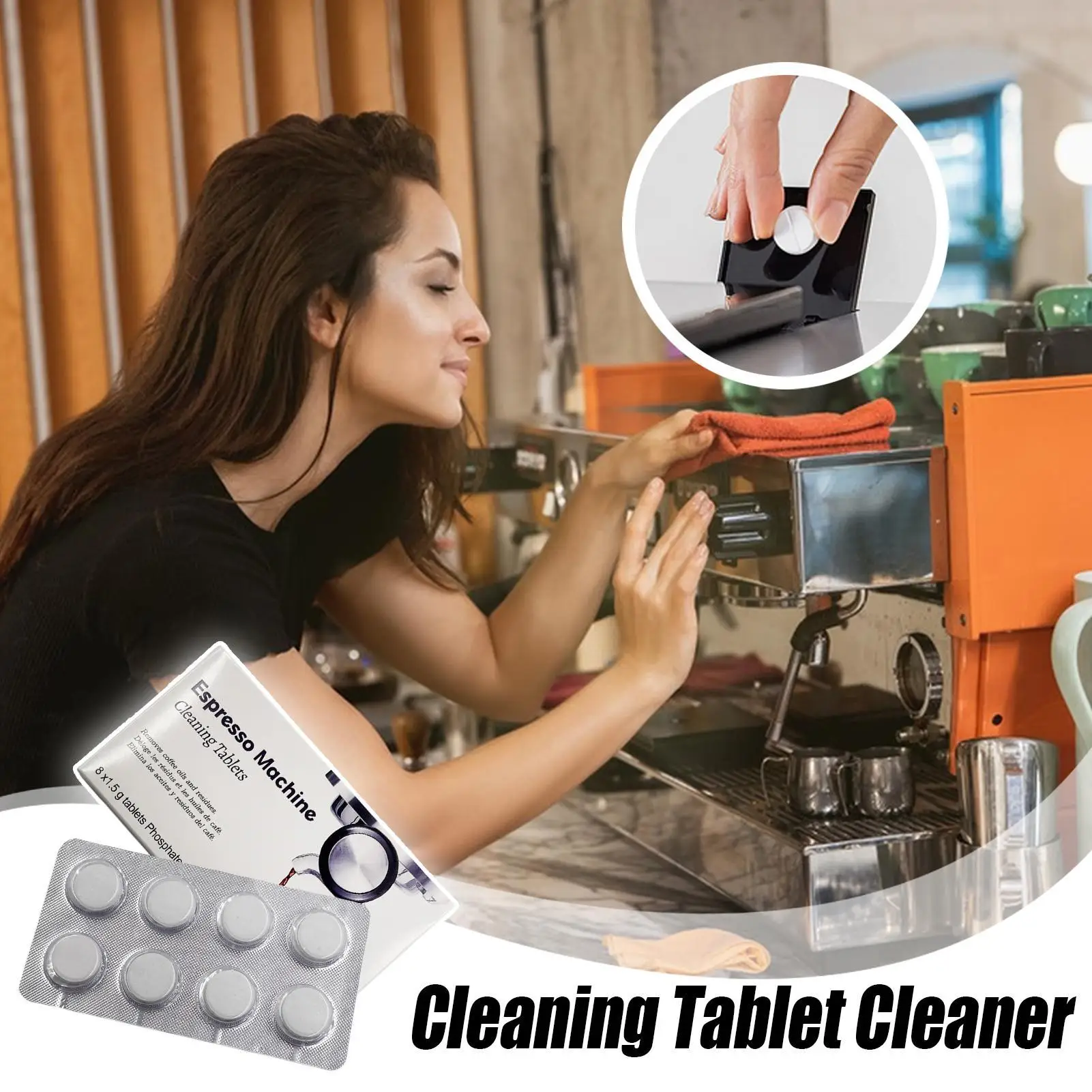 Tabletas de limpieza para máqu - Backflush Tablet Cleaner reseña y precio