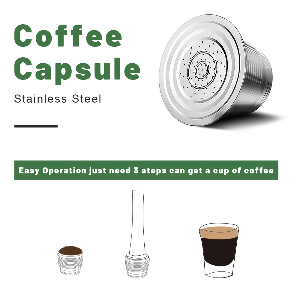 Cápsula de café reutilizable N - Coffee Equipment Wdt reseña y precio