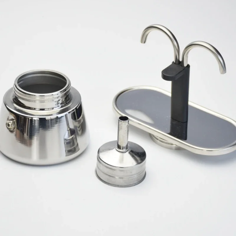 Mini olla Moka de 200ML, doble - Coffee Equipment Wdt reseña y precio