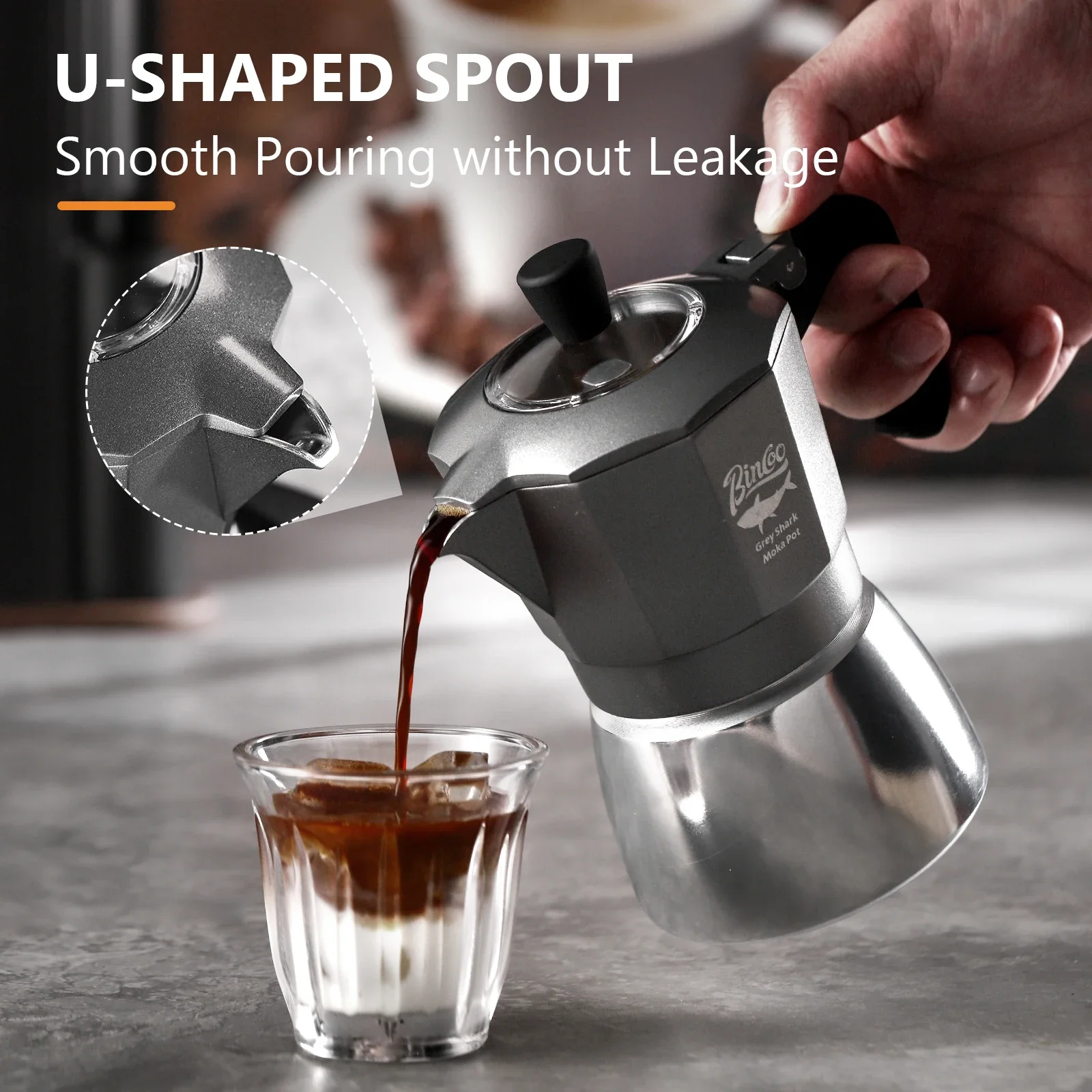 Cafetera Moka Bincoo de 2 Taza - Coffee Equipment Wdt reseña y precio