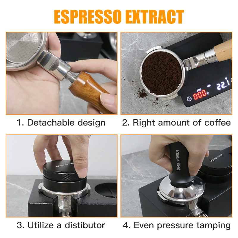 Portafiltro sin fondo de 58MM  - Coffee Equipment Wdt reseña y precio