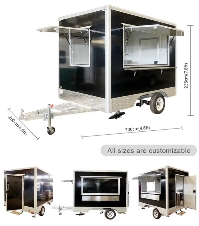 Camioneta de Comida Móvil, Rem - Coffee Van Equipment reseña y precio