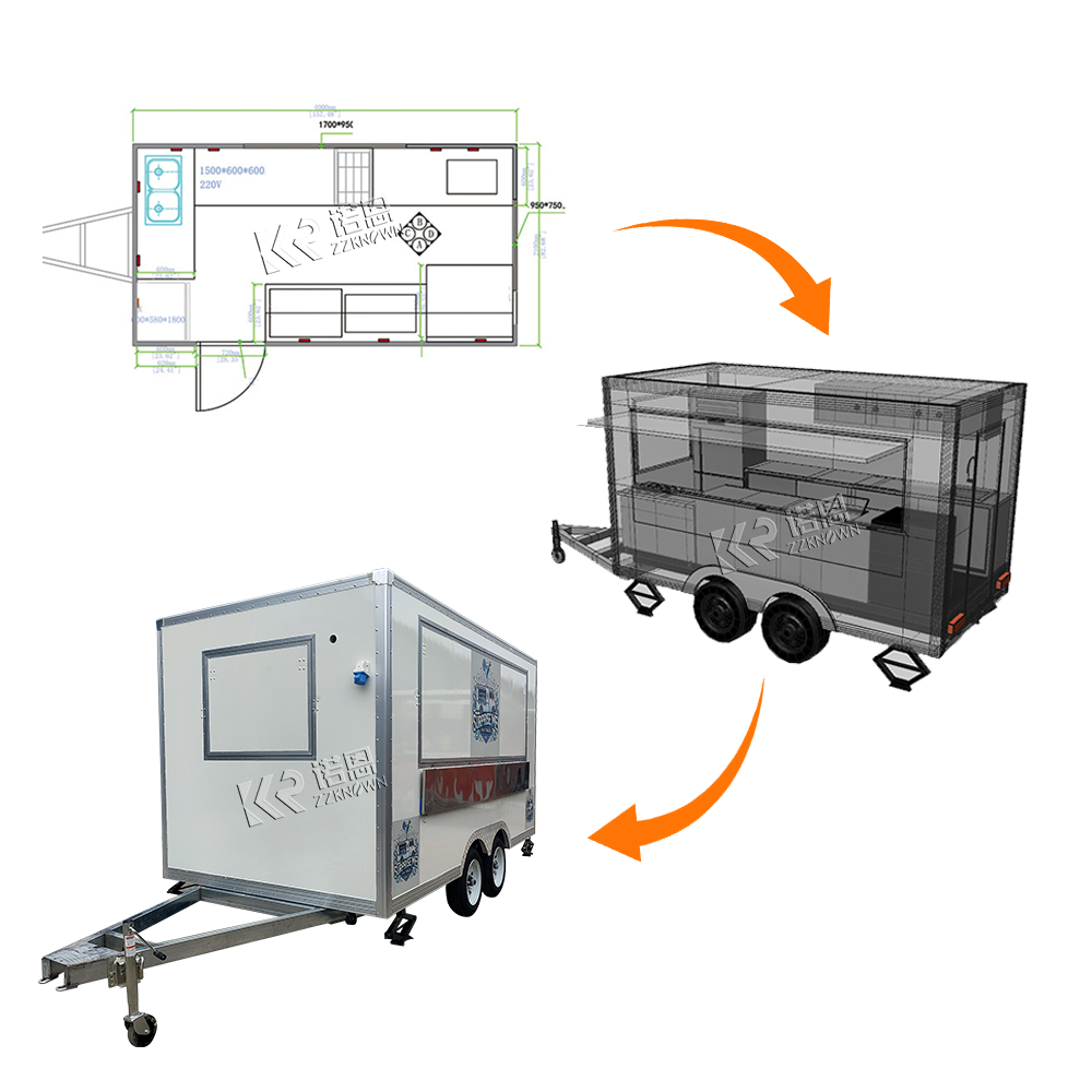 Camión de comida móvil con fur - Coffee Van Equipment reseña y precio
