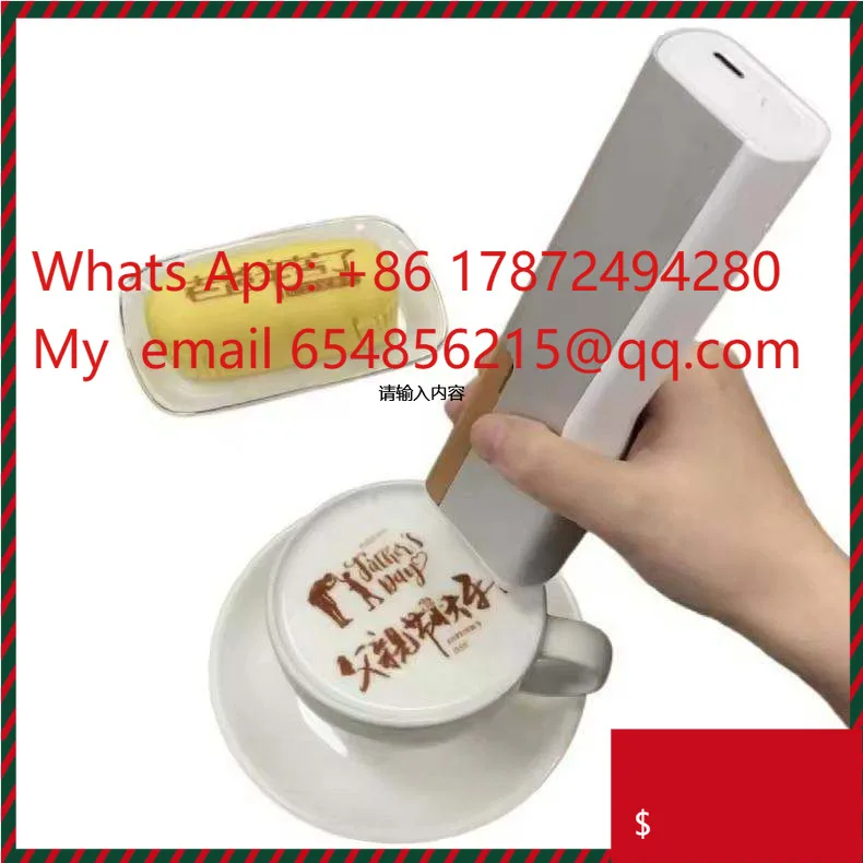 Máquina de Impresión de Latte  - Coffee Equipment Logo reseña y precio