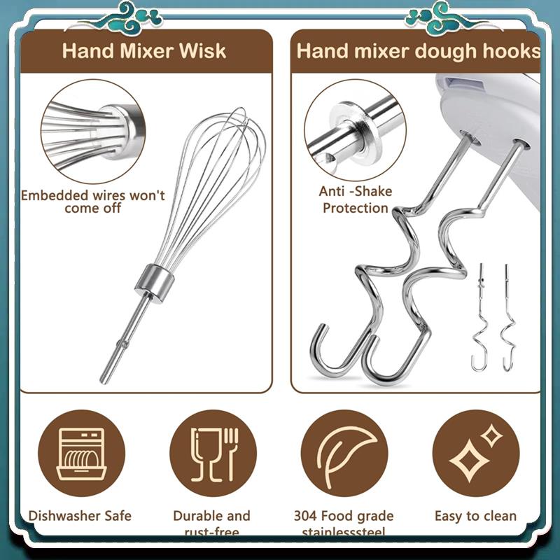 3 piezas de accesorios para ba - Kitchenaid Mixer Hand Mixer reseña y precio