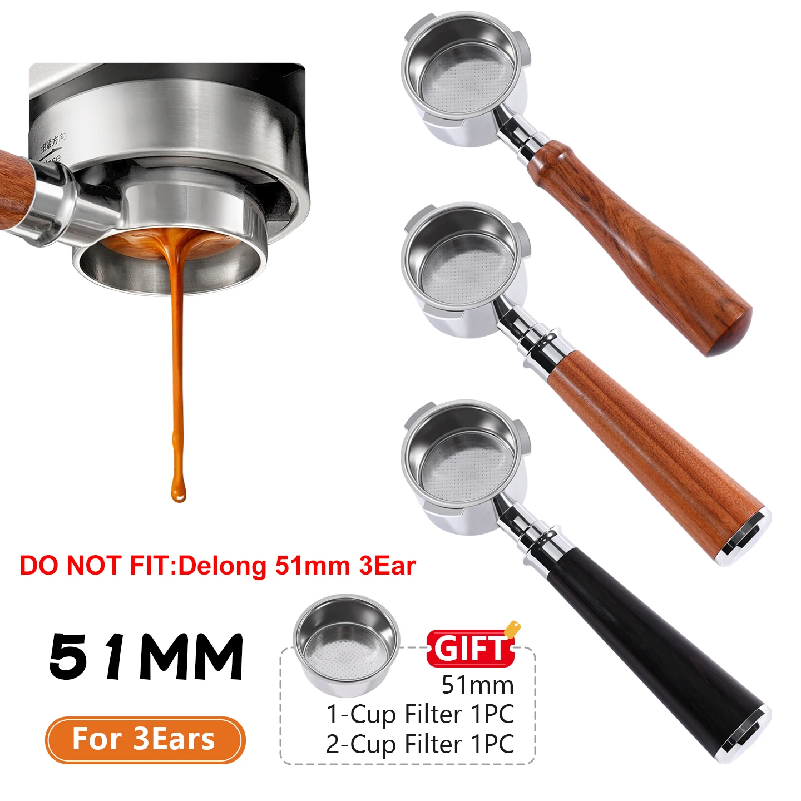 Portafiltro sin fondo para caf - Coffee Equipment Wdt reseña y precio
