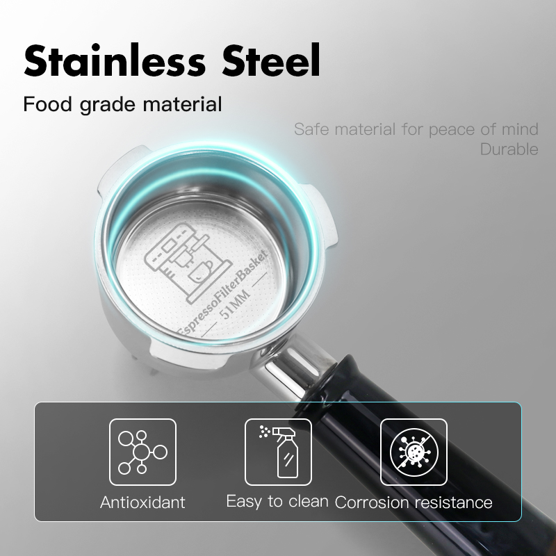 AliKisscafe-portafiltro sin fo - Coffee Equipment Tools reseña y precio
