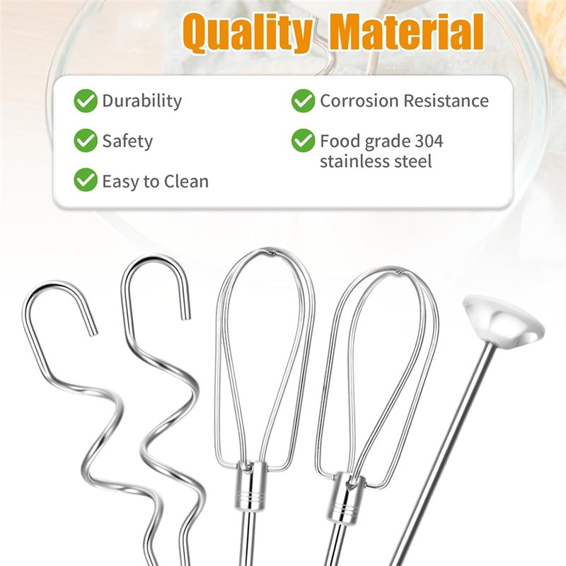 Accesorios de acero inoxidable - Kitchenaid Mixer Hand Mixer reseña y precio