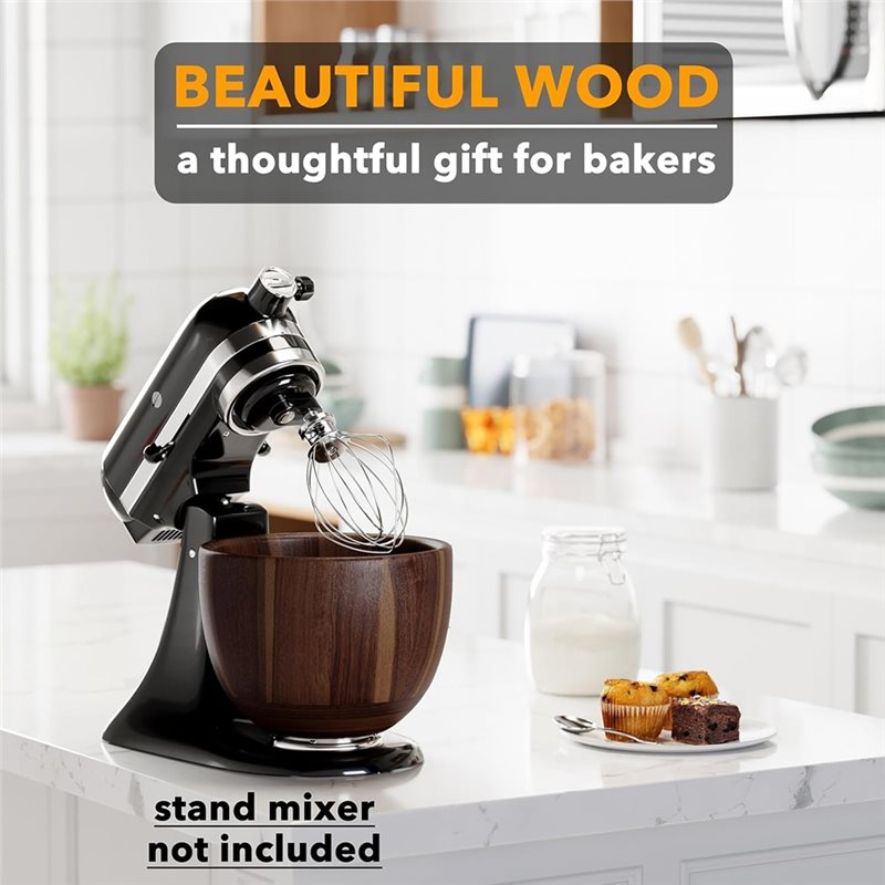 Soporte de Madera de Acacia pa - Kitchenaid Mixer Hand Mixer reseña y precio