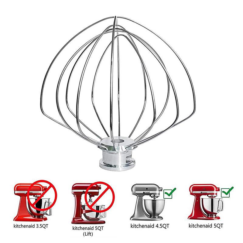 Batidor de alambre de acero in - Kitchenaid Mixer Hand Mixer reseña y precio