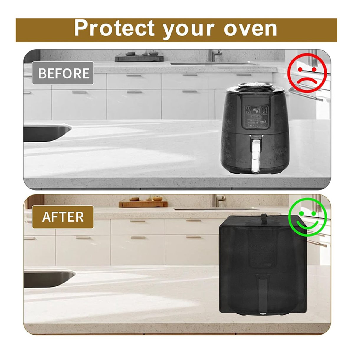 (A14E) Funda para freidora de  - Ninja Air Fryer Af101 reseña y precio