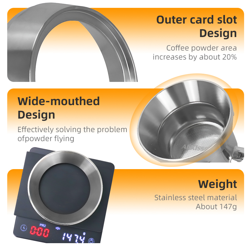 Anillo dosificador de café de  - Coffee Extraction Equipment reseña y precio