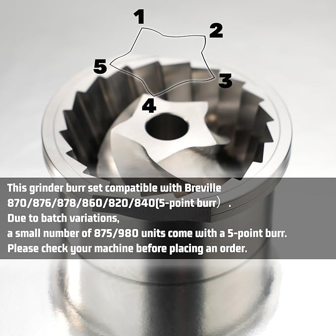 Juego de Repuesto de Muelas Có - Breville Espresso Bes870 reseña y precio
